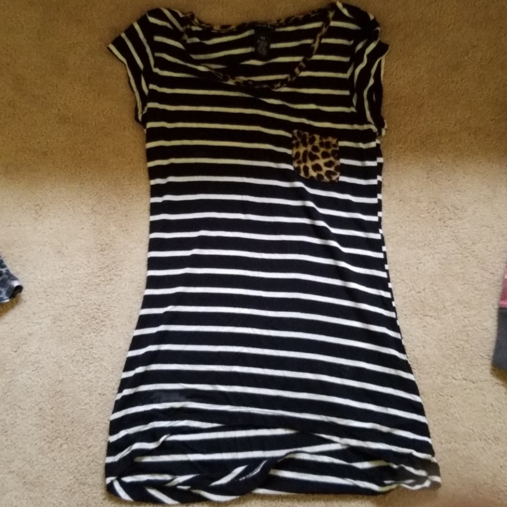 Striped tunic